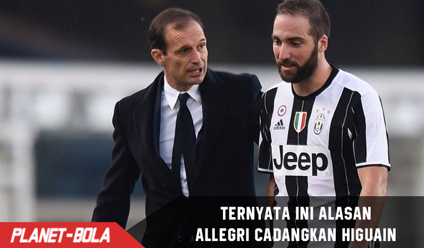 Ternyata inilah Alasan Allegri cadangkan Gonzalo Higuain