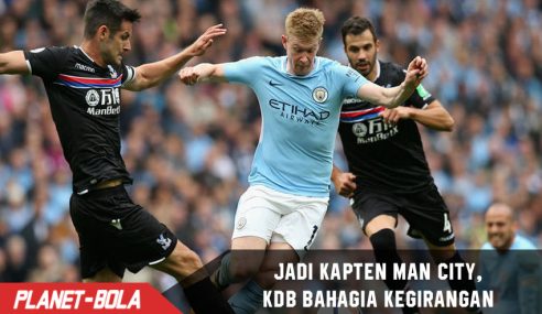 De Bruyne kegirangan bahagia saat memakai Ban Kapten City