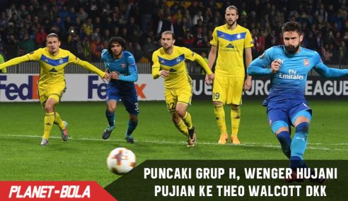 Puncaki Grup H, Wenger hujani Pujian ke Theo Walcott dkk