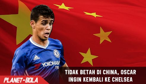 Kangen Chelsea, Oscar sudah tidak betah di Liga China