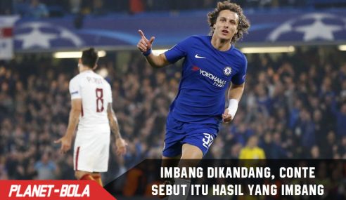 Ditahan imbang Roma, Conte sebut itu hasil yang adil