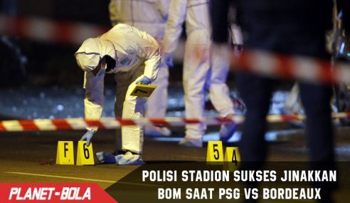 Lagi! Polisi Stadion sukses jinakkan Bom saat PSG vs Bordeaux