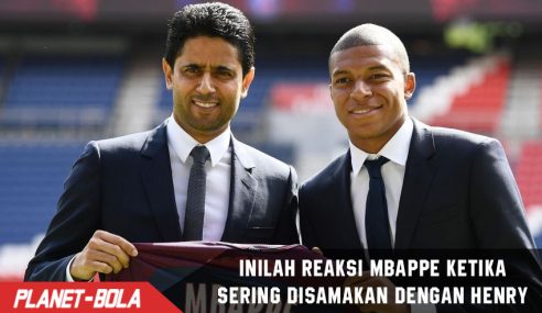 Selalu dibandingkan dengan Henry, Inilah reaksi mengejutkan Mbappe