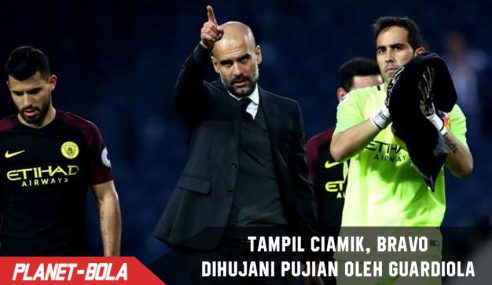 Main Cantik dan gagalkan Penalty, Guardiola Hujani pujian ke Bravo