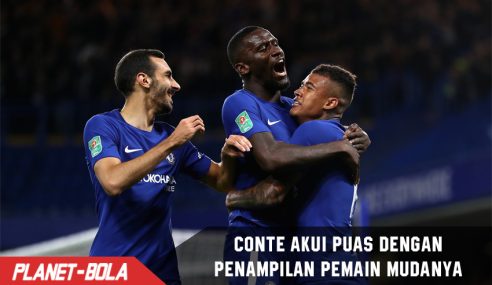 Conte kegirangan melihat penampilan ciamik pemain mudanya