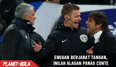 Heboh! Tak bersalaman dengan Mou, Conte sebut kalimat Panas Ini.