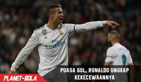 Sejauh ini hanya cetak 1 Gol, Ronaldo sebut kurang suplai bola