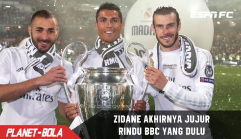 Akhirnya! Zidane jujur akui kangen melihat aksi ganas BBC