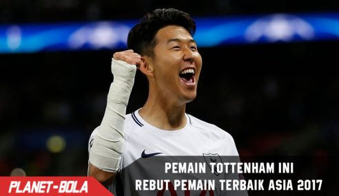 Pemain Tottenham ini sukses sabet Pemain Terbaik Asia 2017