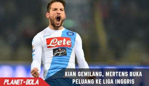 Makin Gemilang di Italia,  Mertens ingin ke Inggris