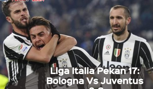 Liga Italia Pekan ke-17: Bologna Vs Juventus 0-3, Inter Milan Tergusur