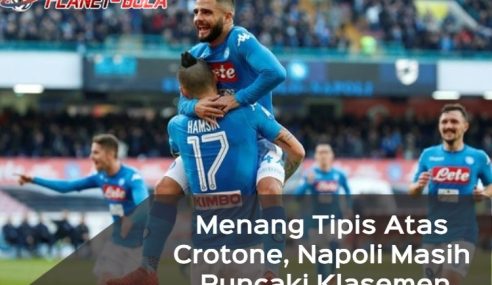 Hasil Serie A Liga Italia: Menang Tipis Atas Crotone, Napoli Masih Puncaki Klasemen