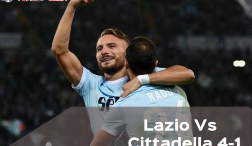 Hasil Coppa Italia: Lazio Vs  Cittadella 4-1, Wakil Serie B Musnah