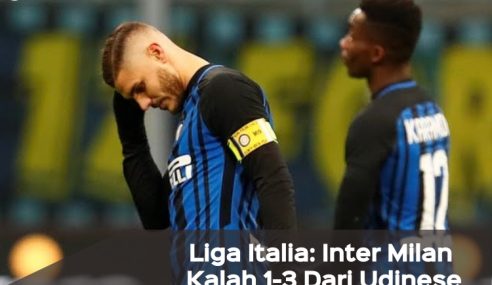 Kalah 1-3 Lawan Udinese, Inter Milan Cicipi Kekalahan Pertama di Liga Italia