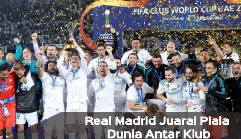 Piala Dunia Antar Klub 2017: Real Madrid Sukses Raih Juara, Samai Rekor Barca