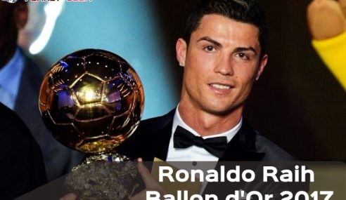 Akhirnya Ronaldo Raih Penghargaan Ballon d’Or 2017