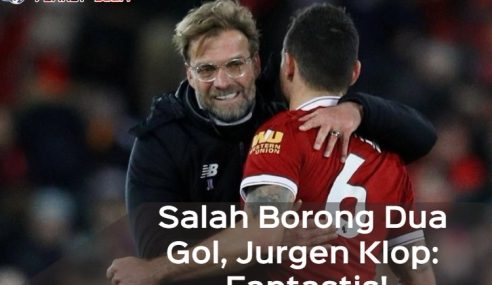 Salah Borong Dua Gol, Jurgen Klop: Fantastis!