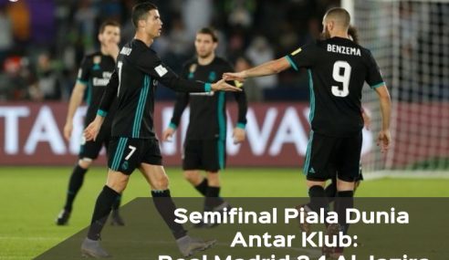 Semifinal Piala Dunia Antarklub: Real Madrid Kalahkan Al Jazira, Ronaldo Top Skorer