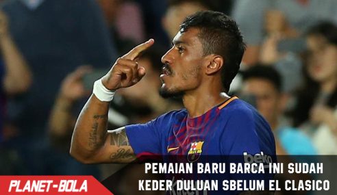 Pemain baru Barca ini sudah keder duluan sebelum El Clasico