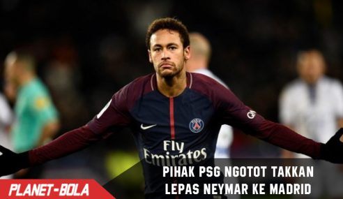 Pihak PSG ngotot takkan jual Neymar ke Real Madrid