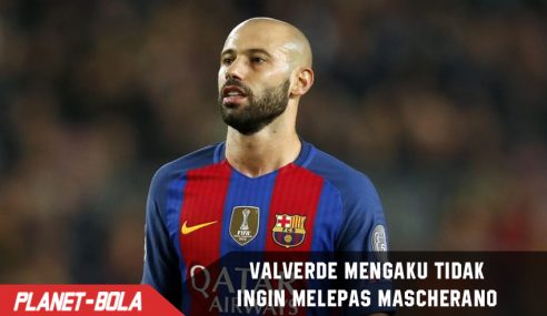 Valverde masih ingin Mascherano bertahan di Barcelona