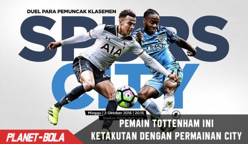 Jelang Duel, Pemain Hotspur ini ketakutan dengan Man City