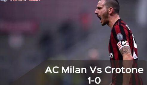 Serie A Liga Italia Pekan ke-20: AC Milan Menang Tipis 1-0 Atas Crotone