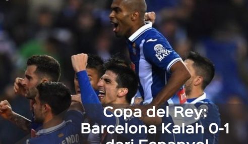 Copa del Rey: Barcelona Alami Kekalahan Pertama 0-1 dari Espanyol