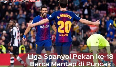 Taklukkan Levante 3-0, Barcelona Kian Kukuh di Puncak