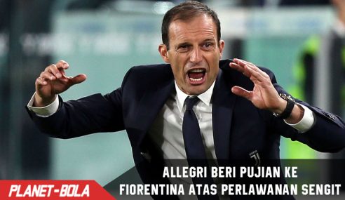 Allegri tebar pujian ke Fiorentina yang telah beri perlawanan sengit