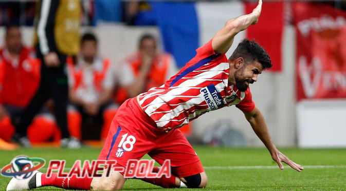 Gagal Sumbang Gol untuk Atletico Madrid, Diego Costa Tetap Dipuji